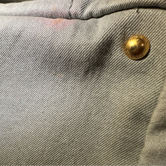 Prada Gray Canvas Tote Bag - Picture 14 of 15